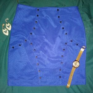 Studded Mini Skirt